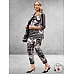 Plus Basics Blazer Roll-Up Conta Flower